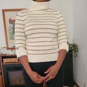 Snazzy gold and white